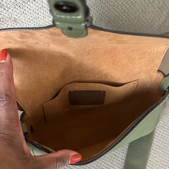 Coach Olive Leather Crossbody Bag - Picture 6 of 6